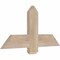 Ekena Millwork Eugene Smooth Timber Gable Bracket, Douglas Fir, 36"W x 18"H x 1 1/2"D x 5 1/2"F, 12/12 Pitch GBW036X18X0206EUG00SDF - alternate 4